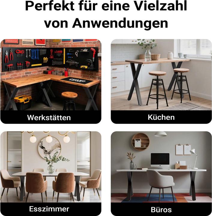 Actual product image Wiltec Table legs set