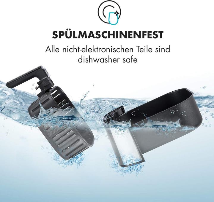 Produktbild Klarstein Aero Vital deluxe Heissluftfritteuse Silber