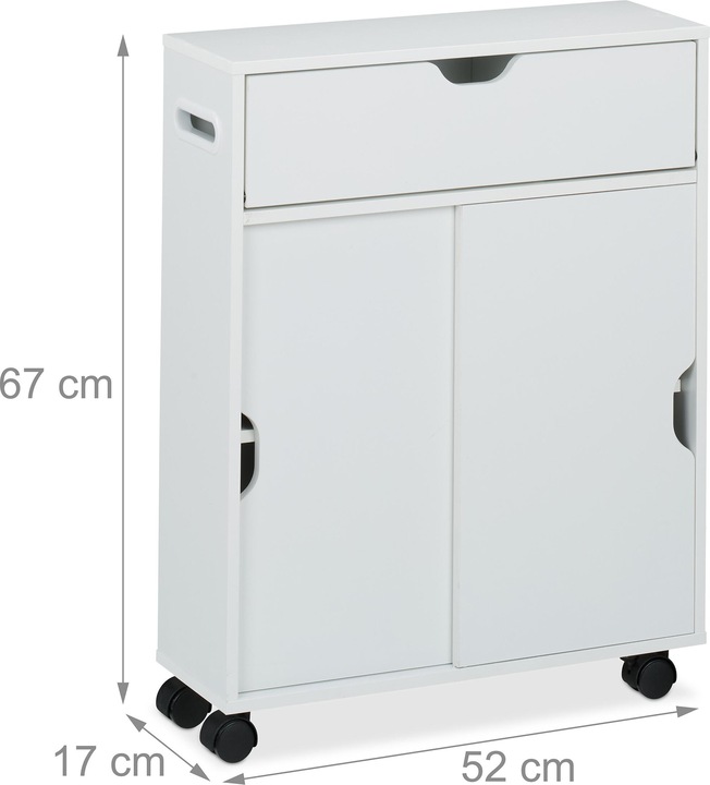 Actual product image Relaxdays Niche trolley