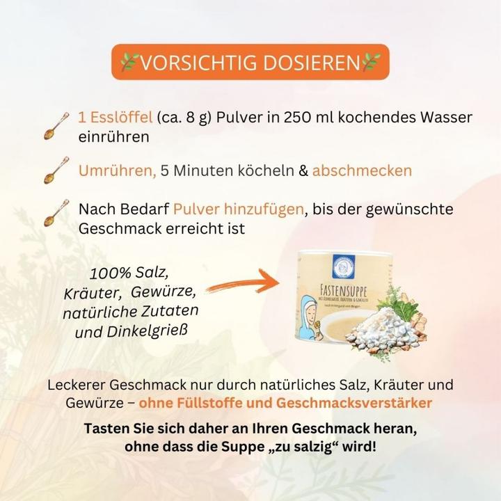 Produktbild Hildegards Laden Fastensuppe 380g