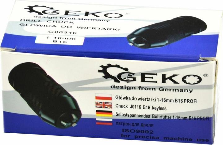 Productafbeelding GEKO Boorhouder, 1-16mm, conisch B16
