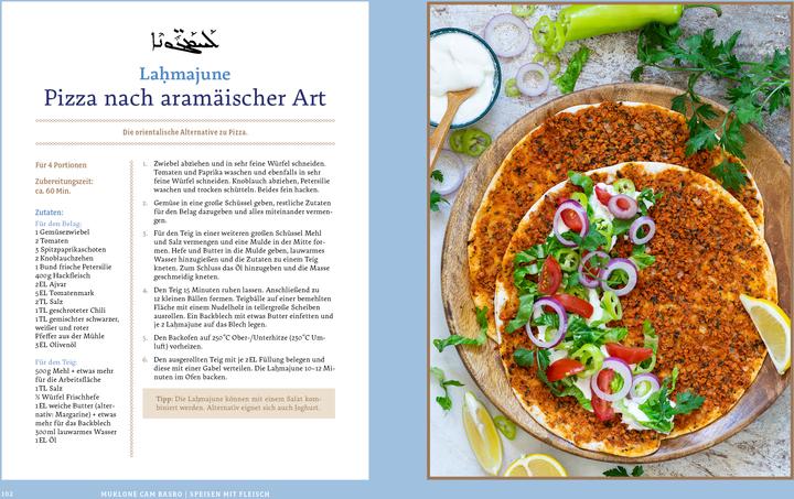 Actual product image Mesopotamia: Aramäisch kochen (German, Lama Dursun, Maria Aslan, Saliba Gabriel, 2022)