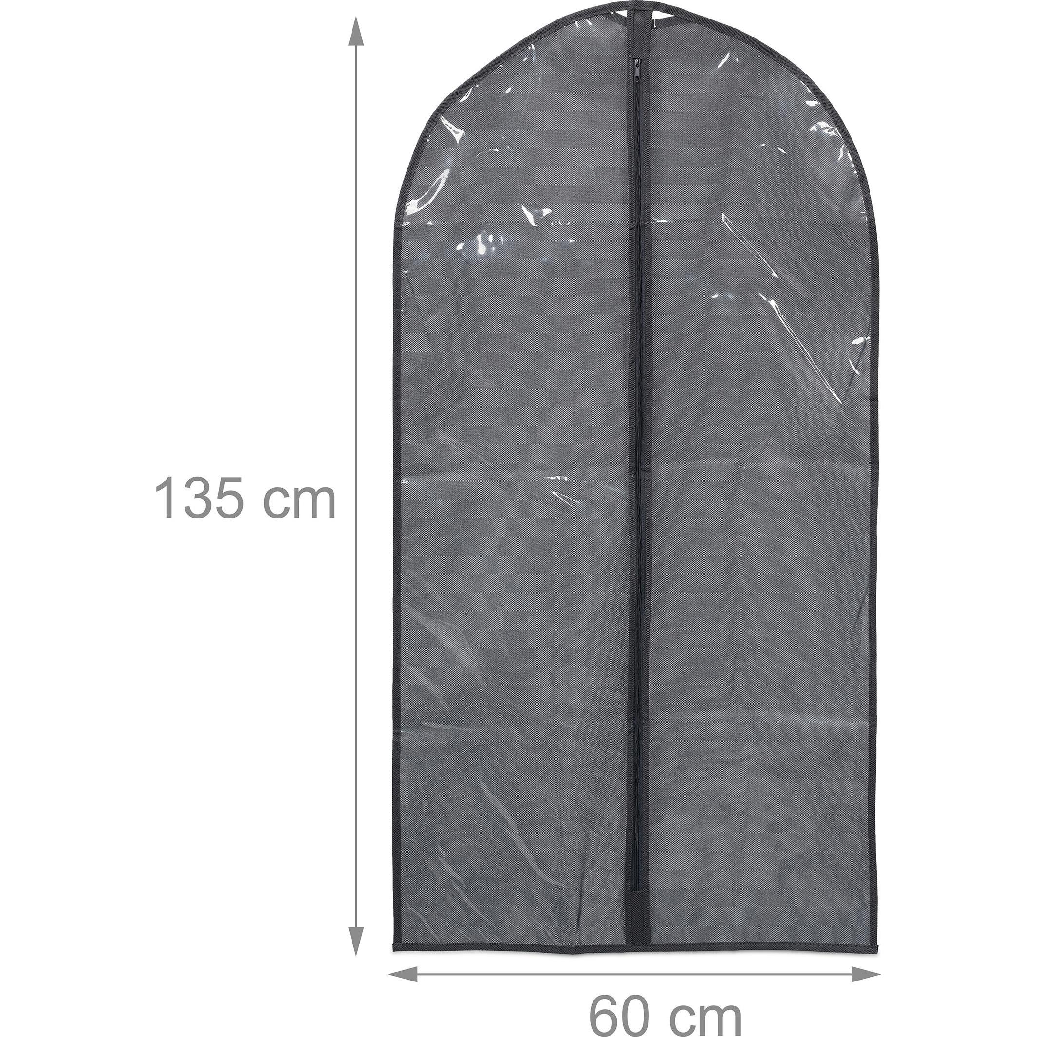 Thumbnail - Relaxdays, Kleidersack + Hängeaufbewahrung, 6x Kleidersack