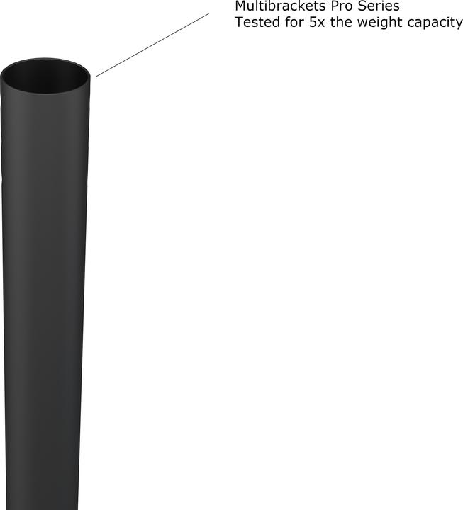 Produktbild Multibrackets Deckenhalter 3x, 30"- 42", schwarz, VESA 100x