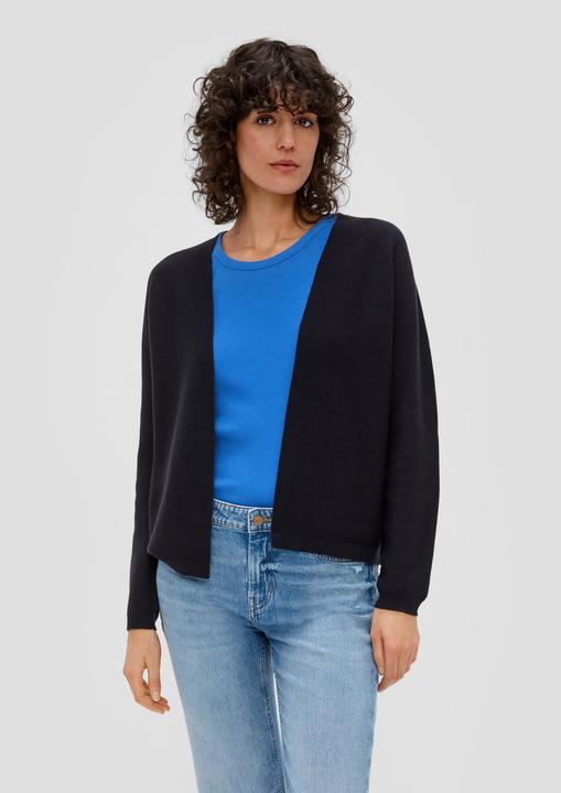 Produktbild s.Oliver Strickjacke Feinstrickjacke aus Viskosemix (38)