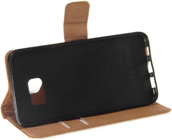 Immagine prodotto OEM Custodia a libro in pelle sottile per Galaxy S6 Edge Plus - bianco 4250710564828 (Samsung Galaxy S6 Edge+)