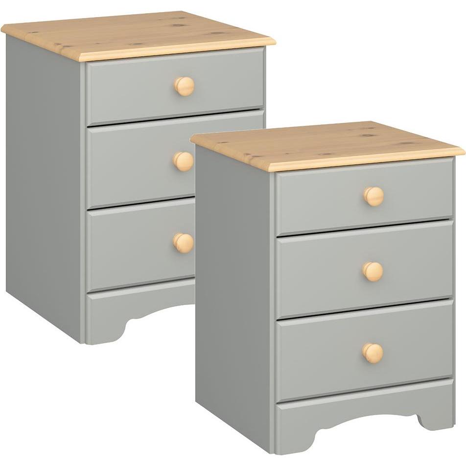 Ebuy24, Nachttisch, Nachttisch Nilon (44 x 40 cm)