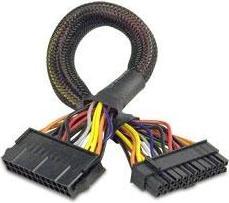 Actual product image Akasa AK-CB24-24-EXT 24 pin power supply extension - 30 cm