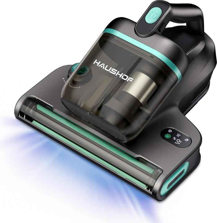 Haushof Milbensauger mit UV Licht und Heissluft-Funktion