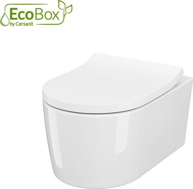 Cersanit Miska WC SET B252 miska wiszaca Inverto Stream-on + deska slim (S701-432-ECO)