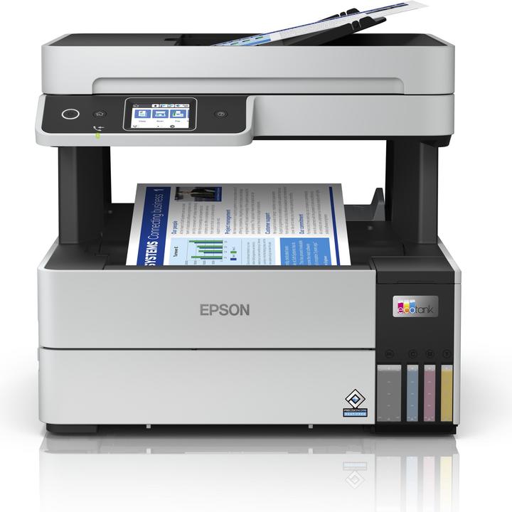 Image du produit Epson multifonctions EcoTank L6490 Capteur d'image par contact (CIS), 4-en-1, Wi-Fi, Noir et blanc (Réservoir d'encre, Couleur)