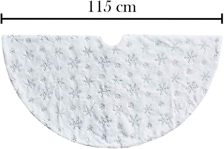 Actual product image Hermex Christmas tree skirt Christmas tree mat Christmas tree rug Christmas tree rug