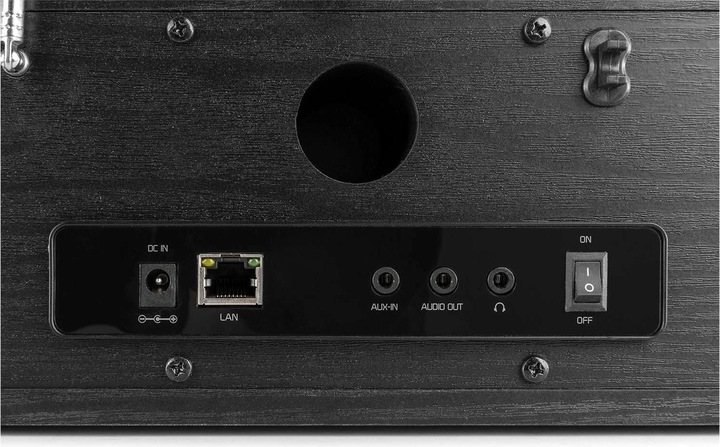 Produktbild Audizio Internet Radio Rome Schwarz (DAB+, Internetradio, FM, Bluetooth)