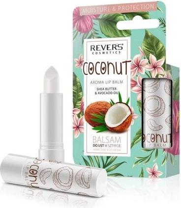 Image du produit Cosmetic Revers Kiss Hydratation longue durée Baume à lèvres hydratant Stick Noix de coco (Baume à lèvres)