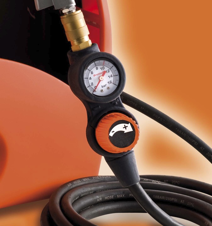Actual product image Nuair Compressed air compressor 2 l 8 bar (8 bar, 2 l)