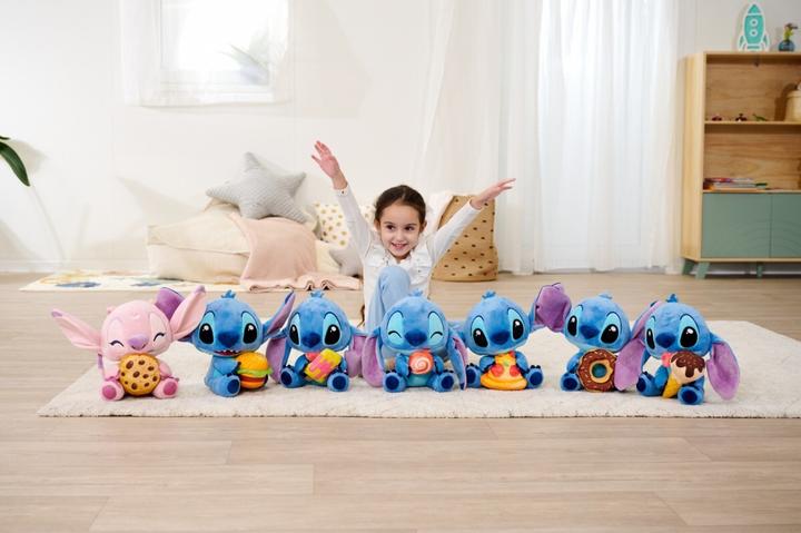 Image du produit Simba Disney Stitch avec pizza, 25cm (25 cm)