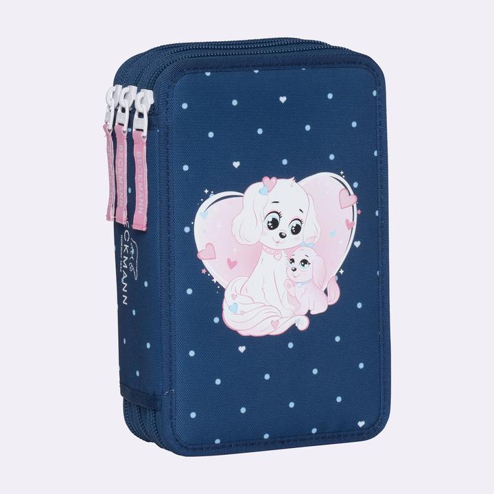 Produktbild Beckmann Schüleretui Triple Pets blue