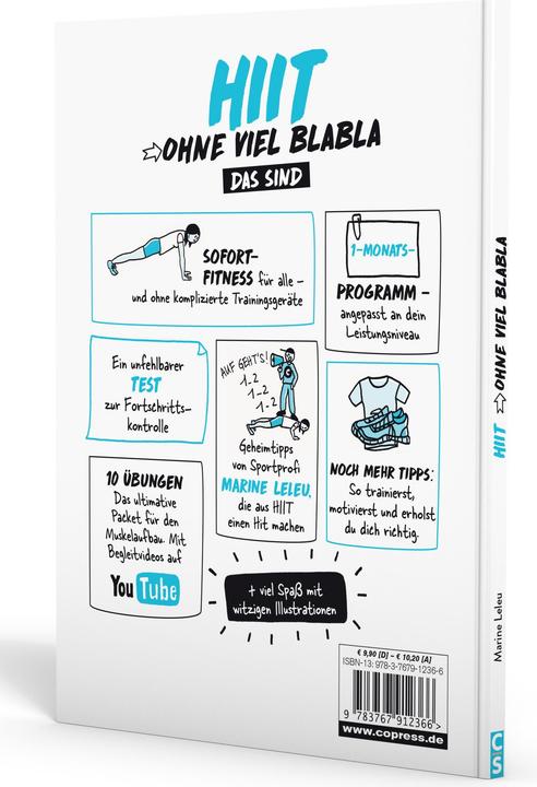 Produktbild Hiit ohne viel Blabla (Deutsch, Marine Leleu, 2018)