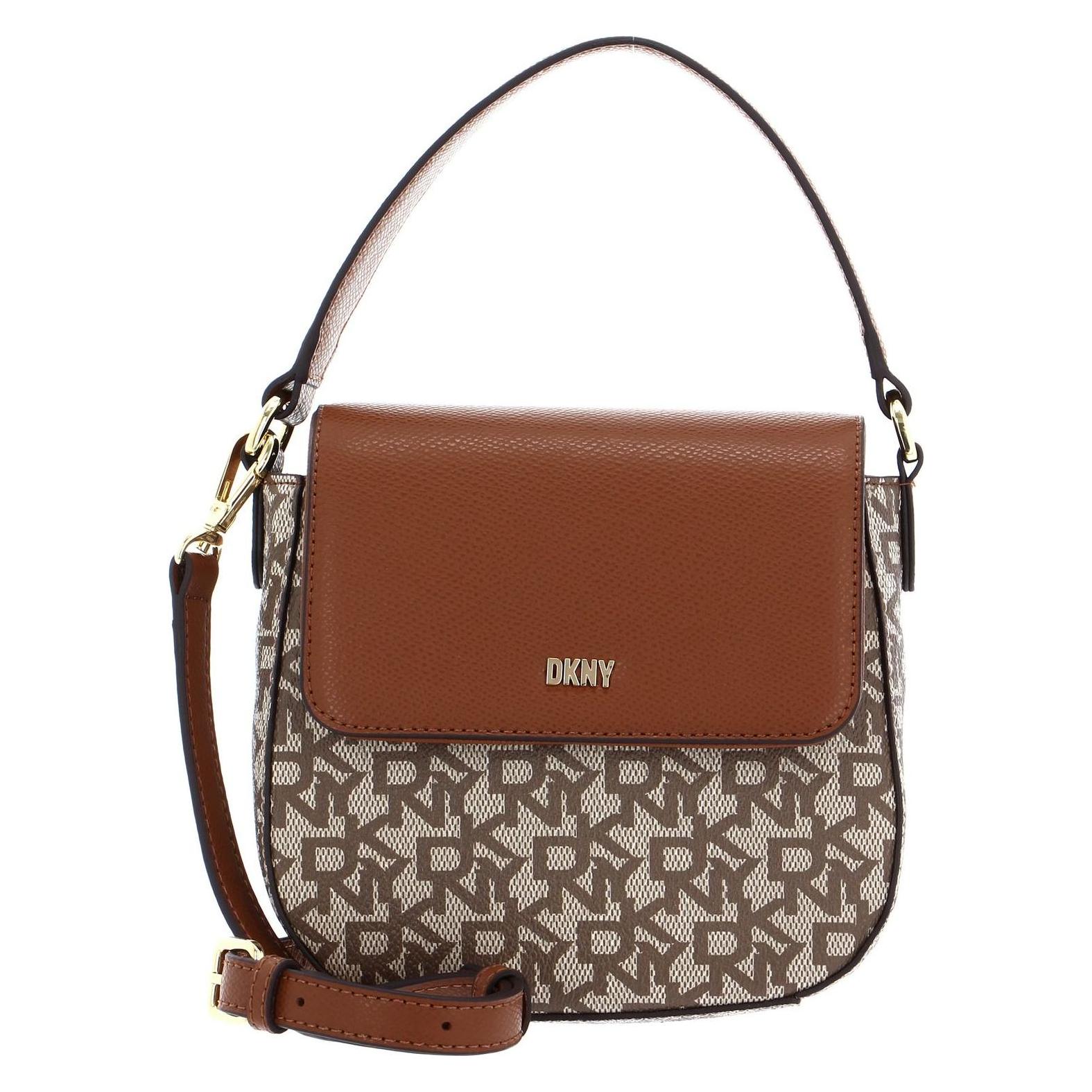 Dkny, Damen, Handtasche, Immy Tc Logo Crossbody Bag, Braun