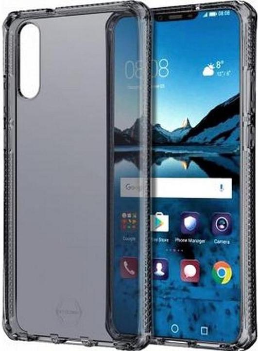 Actual product image Itskins SPECTRUM CLEAR cover til Huawei P20®. Sort (Huawei P20)