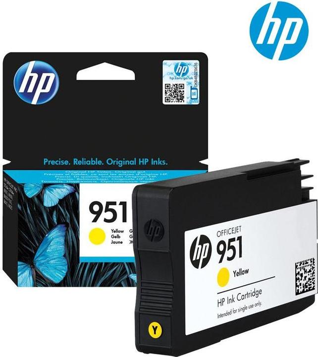 Produktbild HP 4S6W8NE#CE1 937e EvoMore OJ PRO Tinte yellow 1650Seiten (Y)