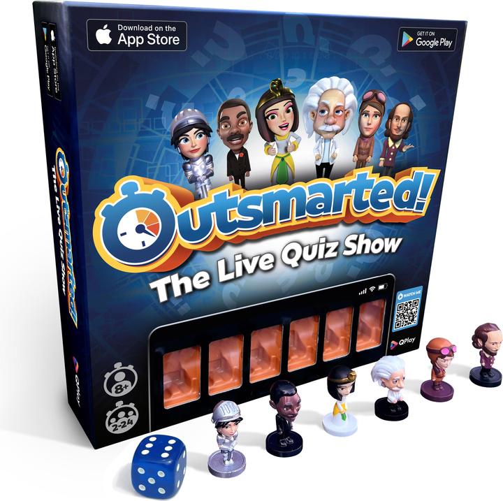 Produktbild Cartamundi Outsmarted!: The Live Family Quiz (Deutsch)