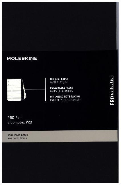 Actual product image Moleskine Notes reporters black (A5, Lined)