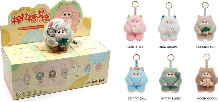 Dreame Mart GIGGLE MONSTER Marshmallow Dream Series 1pz Assortimento (11 cm)