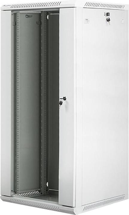 Produktbild Lanberg Wand- Rack 19 " 27U 600x600mm grau (27 HE, 19 Zoll Rack)