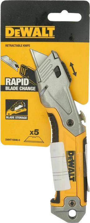 Produktbild DeWalt Messer einziehb. Klinge Metall (Cutter)