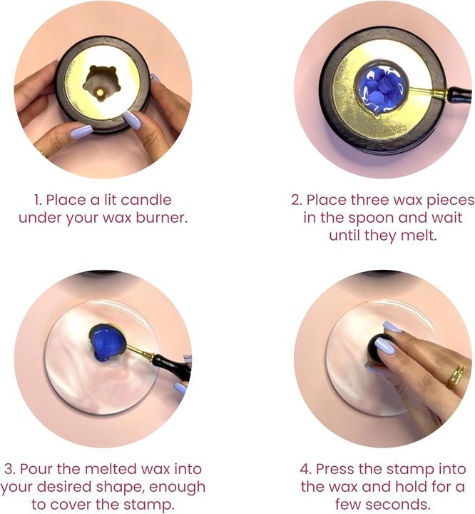 Produktbild Stamperia Wax and Seals Starter-Set