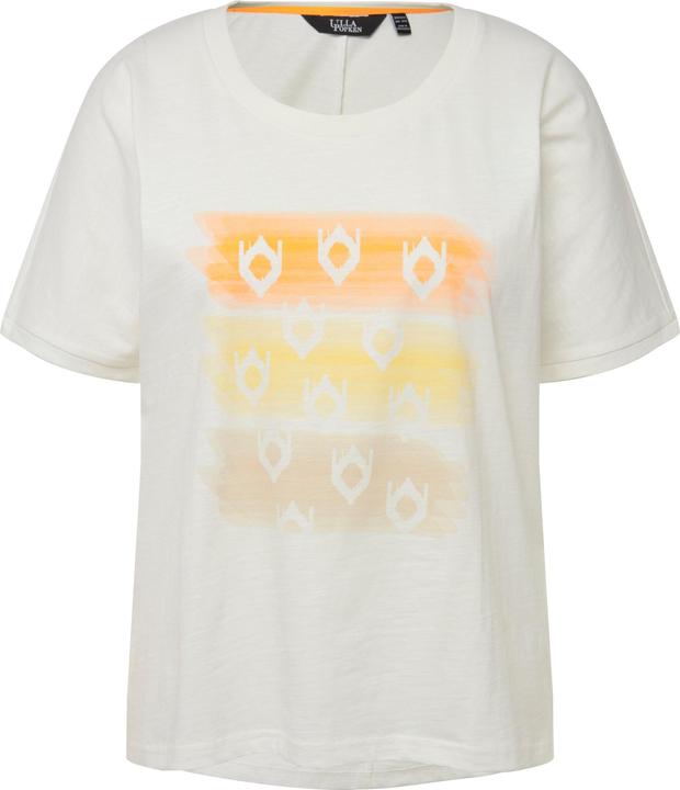 Image du produit Ulla Popken T-shirt à rayures oversized à col rond et manches courtes (54)