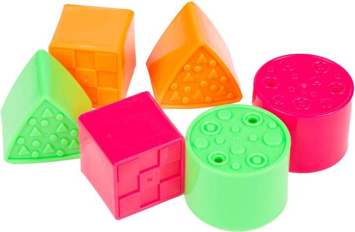 Actual product image Toi-Toys Baby sorting box bucket + 6 blocks 1j+