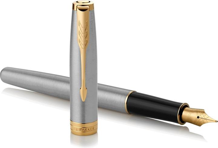 Actual product image Parker Pen Sonnet (Gold, Silver, 1x)