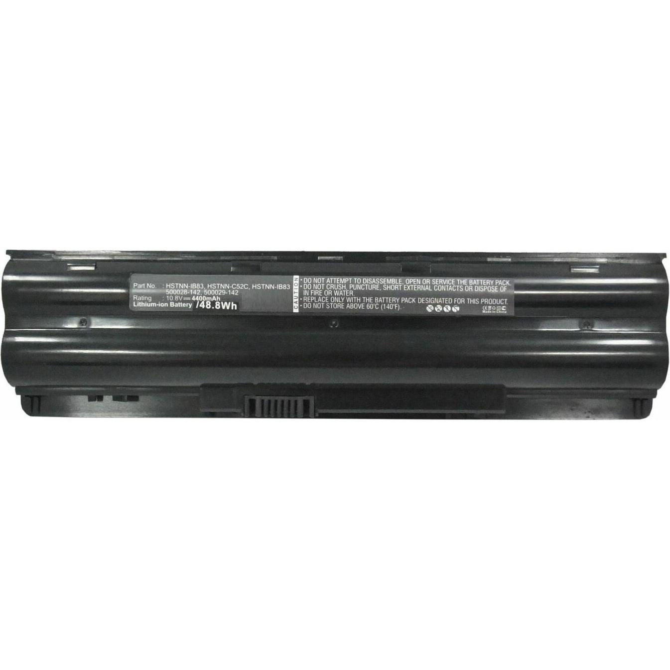 CoreParts Laptop Battery for HP (1 Zellen, 4400 mAh), Notebook Akku, Schwarz
