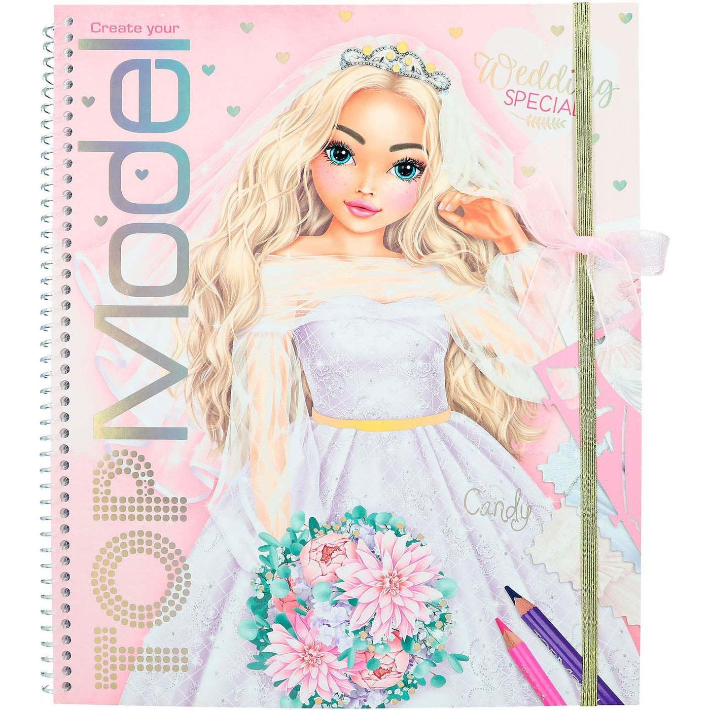Depesche Create your - Wedding Special TOPModel Colouring Book - ( 0412393 )