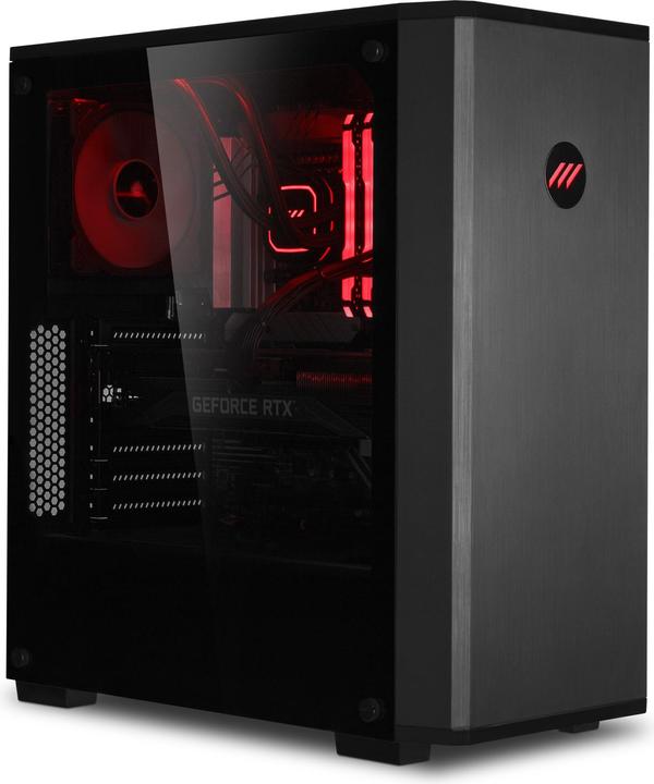 Actual product image Mifcom TEMPEST RTX3060 Ti Ryzen 5 (AMD Ryzen 5 5600X, 16 GB, 1000 GB, GeForce RTX 3060 Ti)