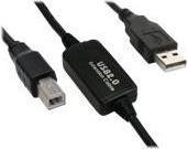 Produktbild InLine USB A — USB B (10 m, USB 2.0)