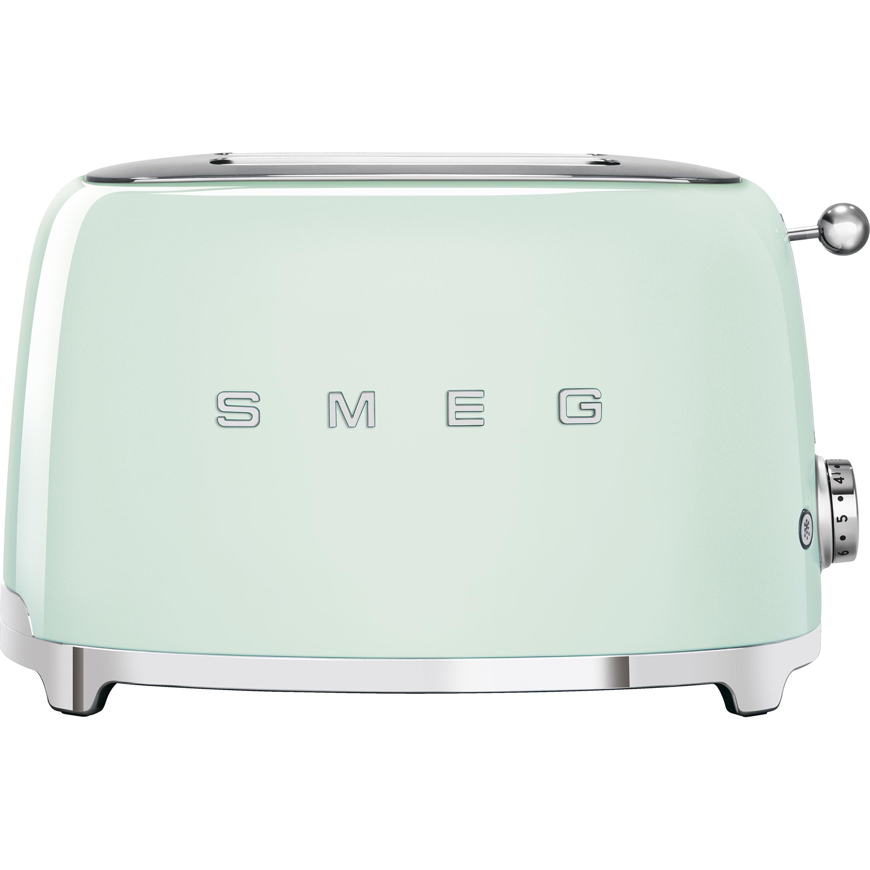 Smeg Compatto in stile anni '50, Tostapane, Verde