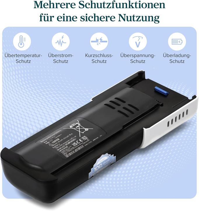 Actual product image Levoit Ersatzbatterie für AERO Akku Staubsauger