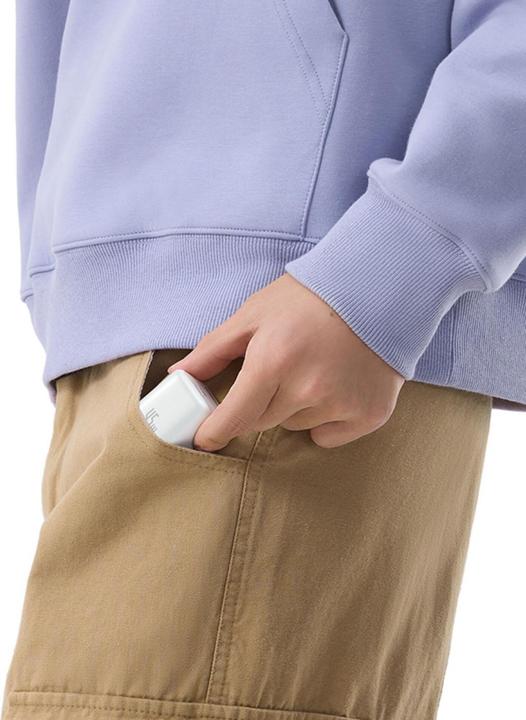 Image du produit Baseus - Wall Charger PicoGo (P10176800213-00) - GaN, Fast Charging, 45W, USB-C - Moon White (45 W, 1 portion)