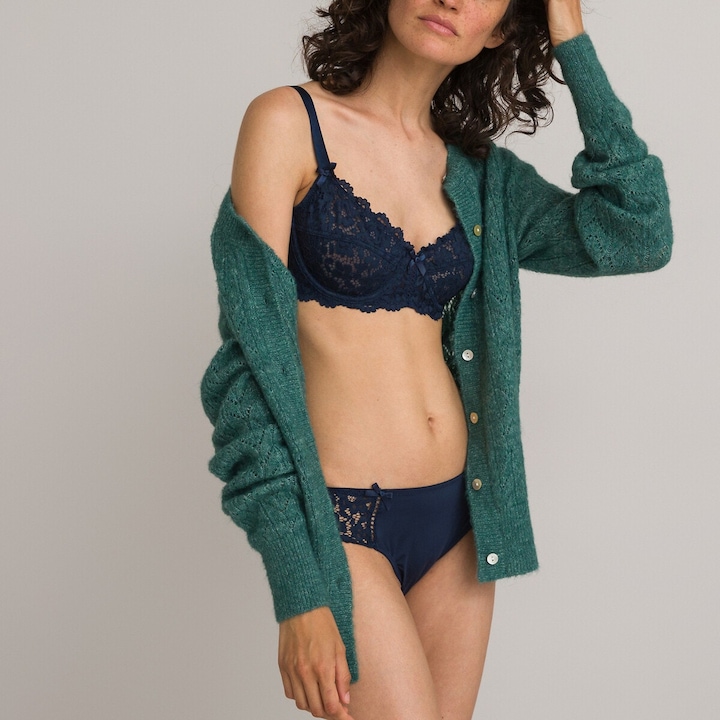 Actual product image La Redoute Collections Lace underwired bra (75 B)