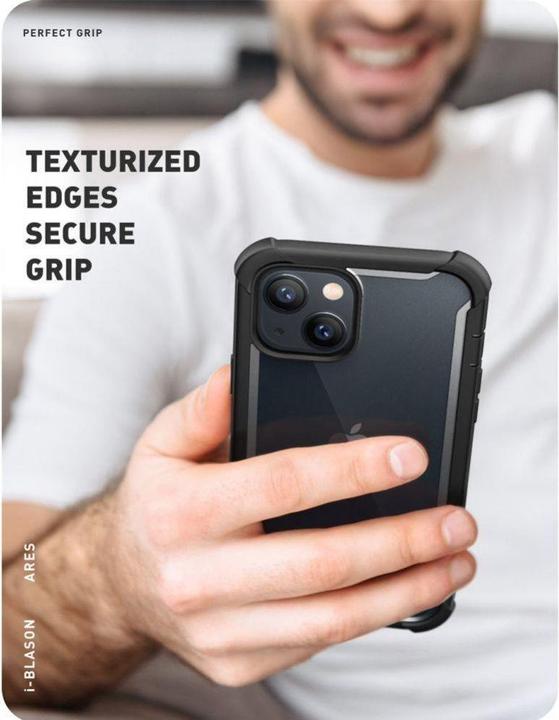 Produktbild Supcase Case IBLSN Ares Apple iPhone 13 Black (Apple iPhone 13)