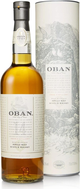Image du produit Oban 14 ans (Single Malt, Scotch Whisky, 1 x 70 cl)