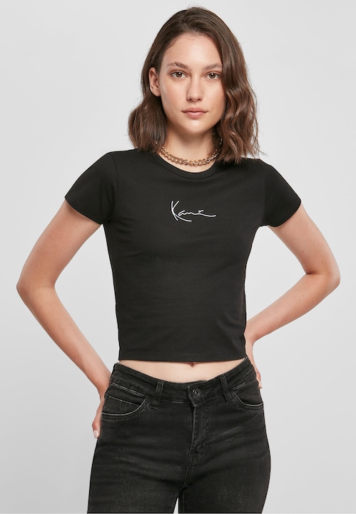 Produktbild Karl Kani Kkwq22002blk Small Signature Short Tee Blk (XXS)
