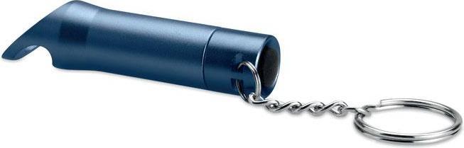 Actual product image MidOcean Litop Metal Torch Keyring (7 cm)