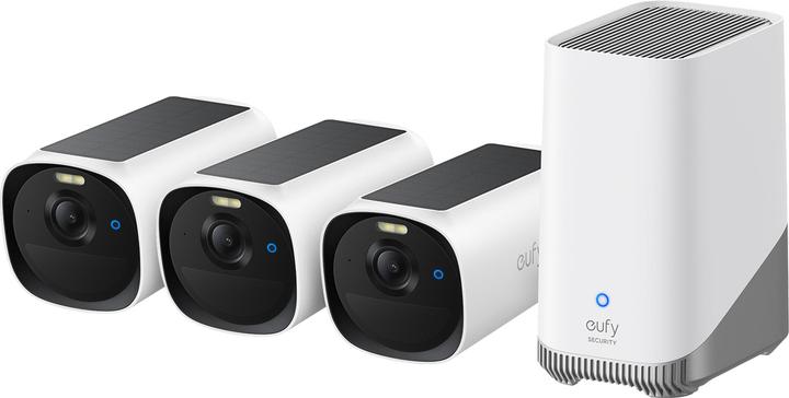 Image du produit eufy ANKER EUFYCAM E40 3-CAM KIT (HOMEBASE S3 (2560 x 1440 Pixels)
