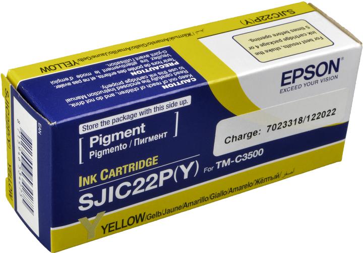 Actual product image Epson TM-C3500 (Y)
