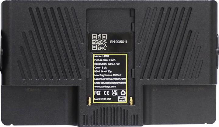 Actual product image Portkeys HD7H (7", Full HD)