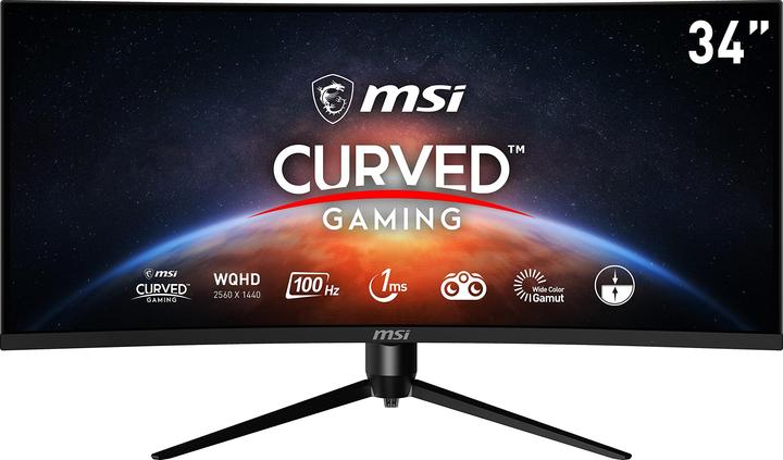 Produktbild MSI Optix MAG342CQPVDE (3440 x 1440 Pixel, 34")